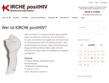 Tablet Screenshot of kirche-posithiv.de